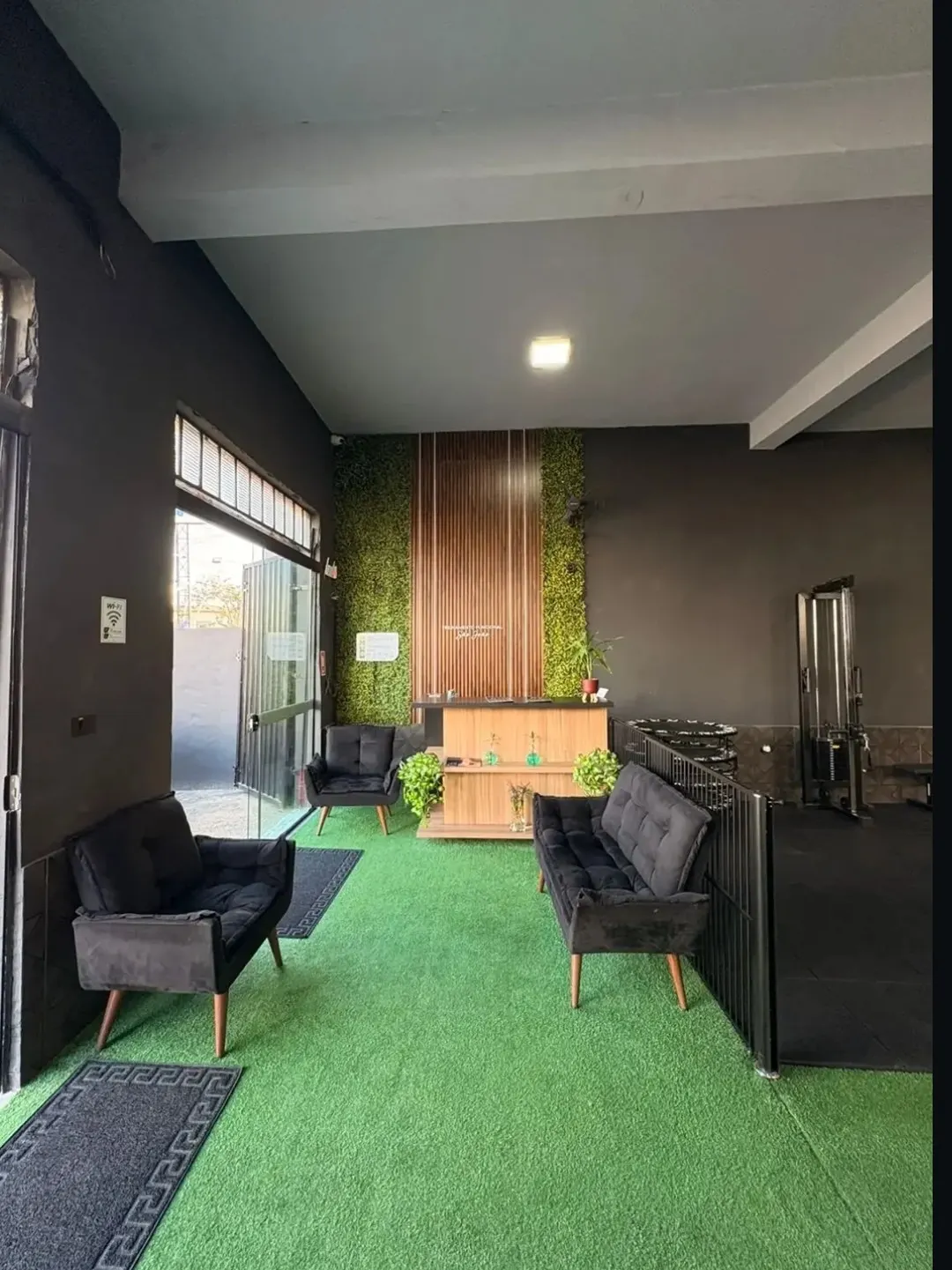 Recepção moderna do CT São João