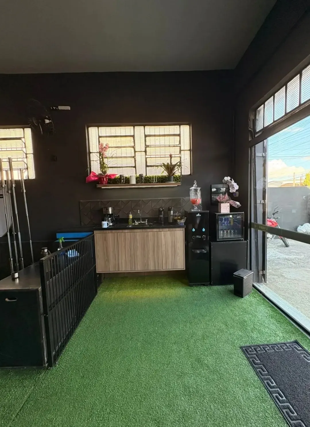 Área de convivência do CT São João